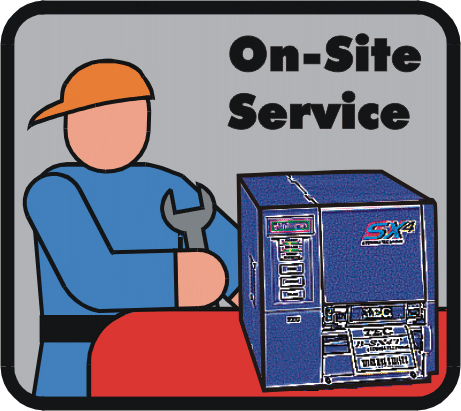 3 Hour Minimum at $90.00 per hour On-site Service